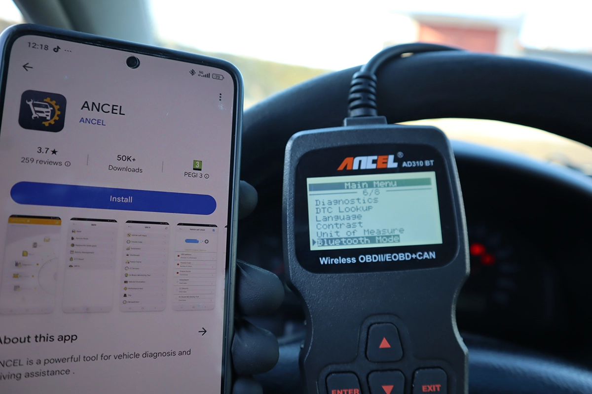 Ancel AD310 BT version