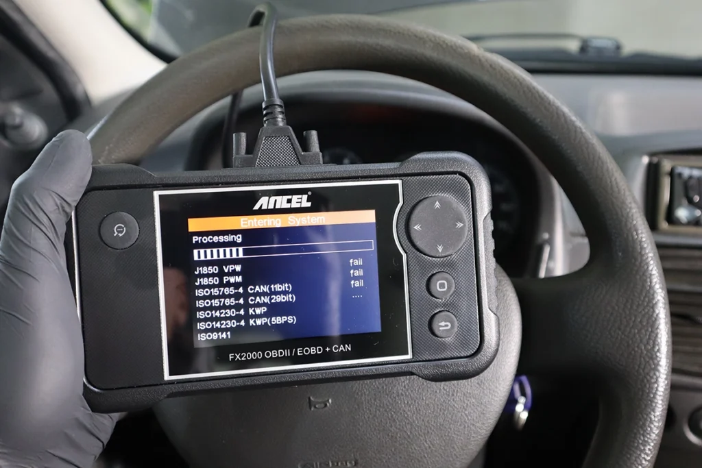 ancel fx2000 searching protocol