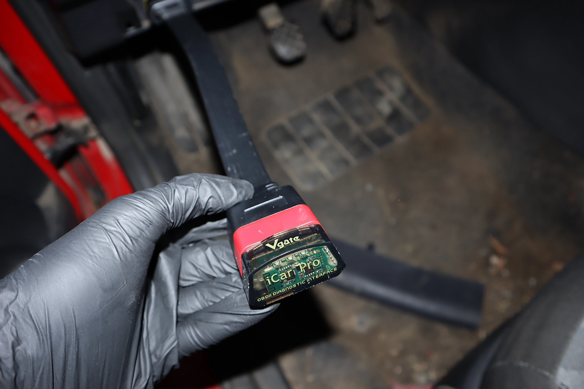 vgate icar pro connected