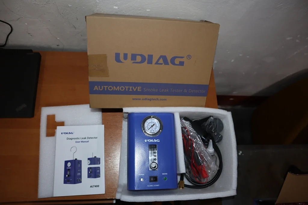 udiag smoke machine unboxing