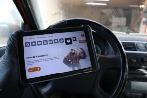 thinkscan689 in car