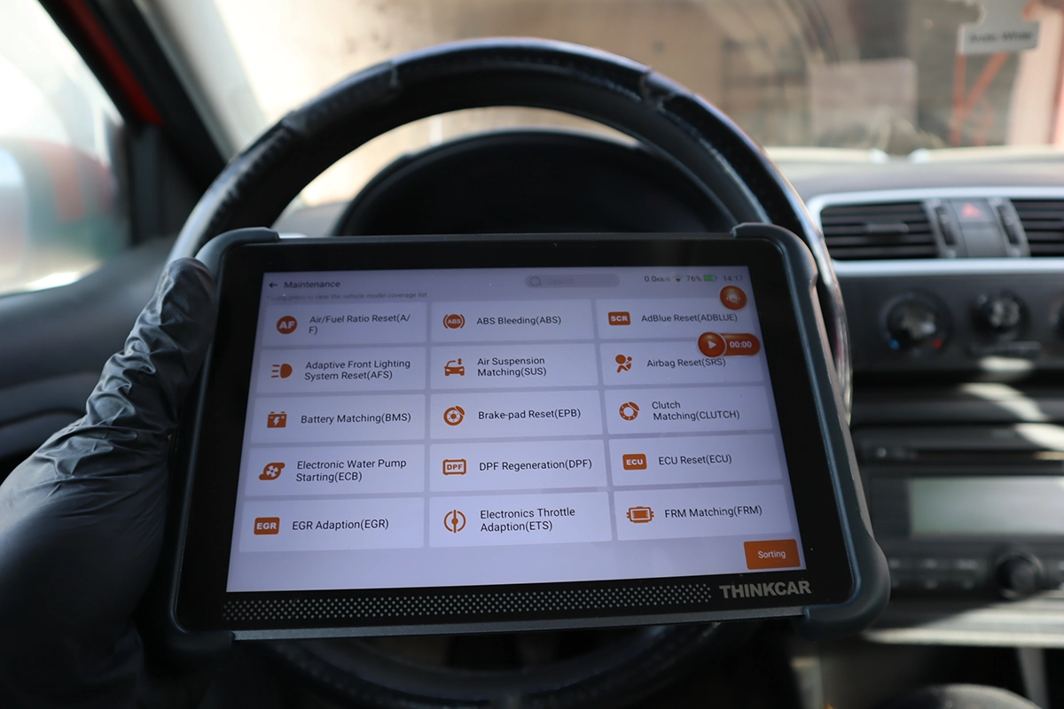 thinkscan689 service procedures