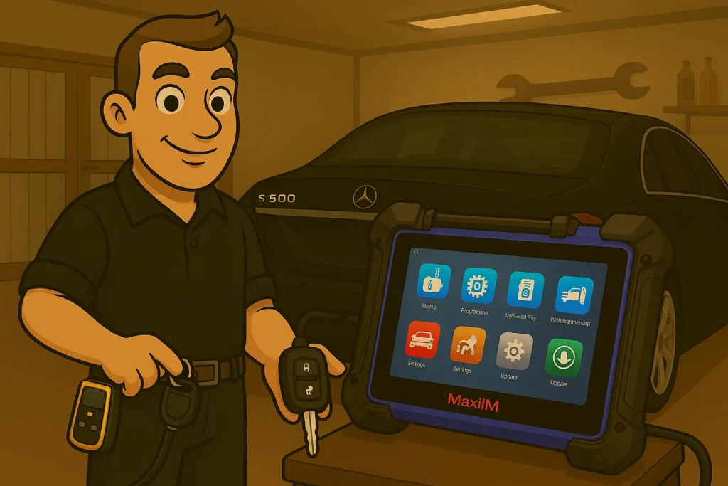 OBD2 scanner key programming