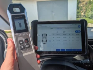 thinkcar venu tpms tool with id numbers