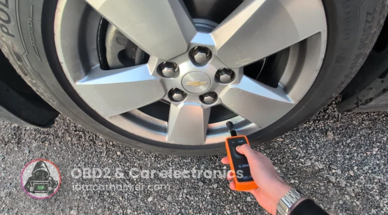 Chevrolet Malibu 2013 TPMS Relearn