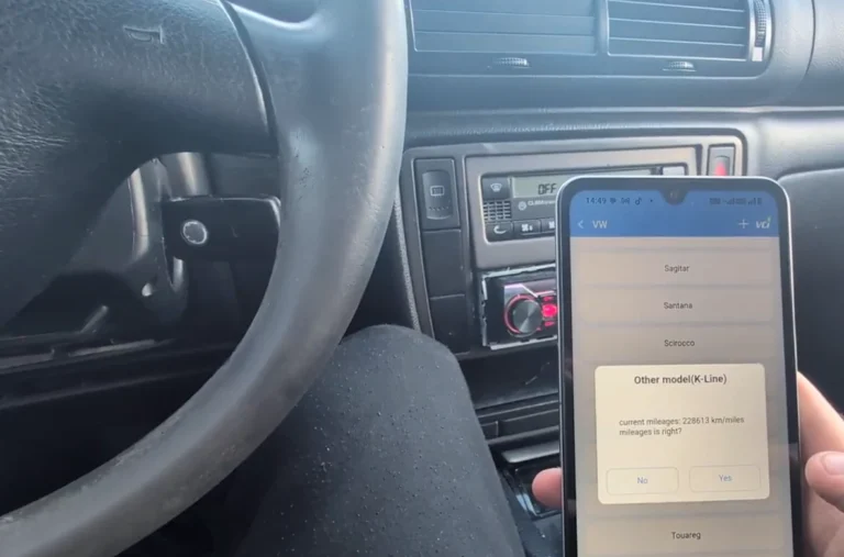 Volkswagen Passat B5 1999 1.9 TDI mileage correction