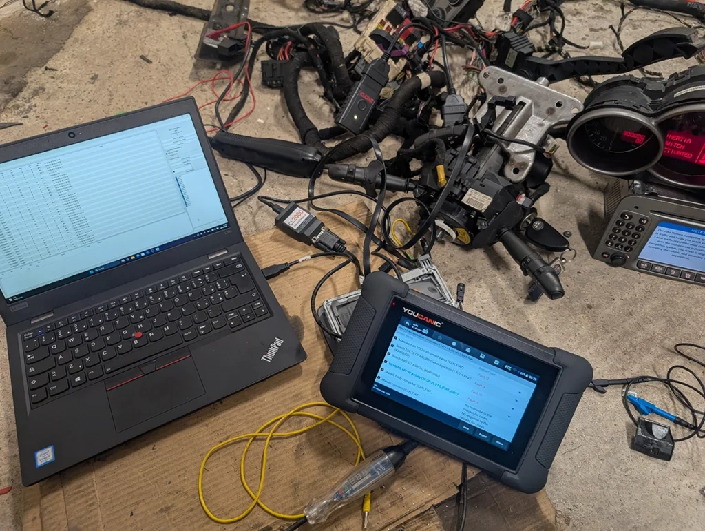 What Is OBD2? (Explained With a Real Bench Setup) 2 obd2 on bench 2