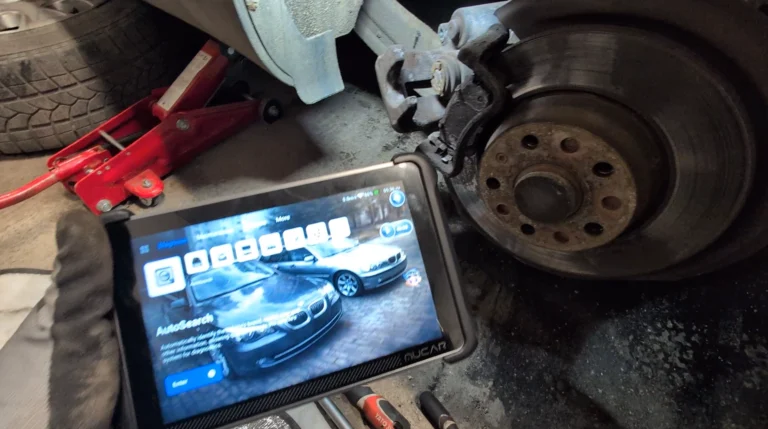How to open rear brake calipers for brake pad replacement in VW Passat B6 (EPB service mode)