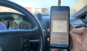 volkswagen touareg odometer