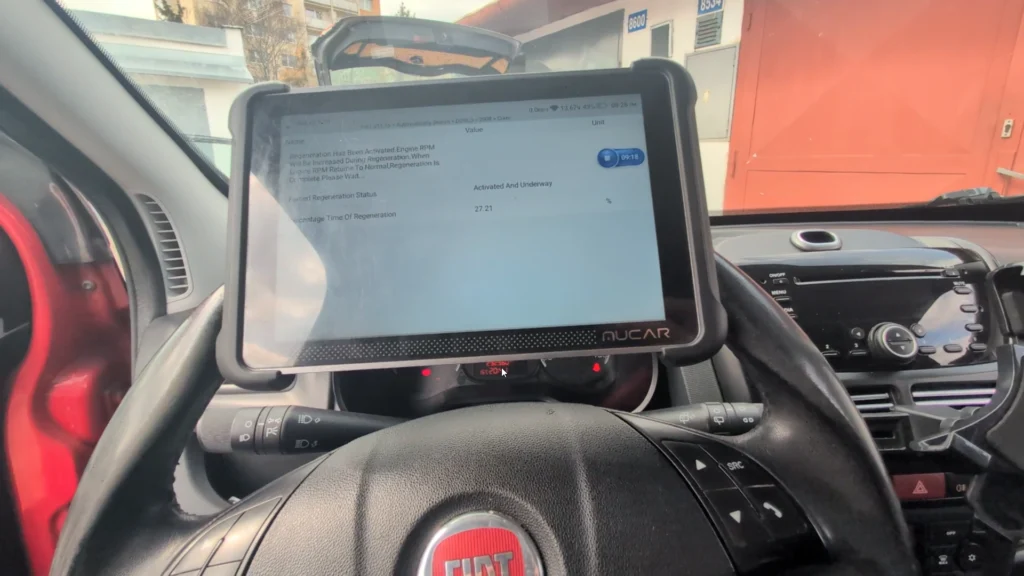 fiat doblo 2015 dpf regeneration