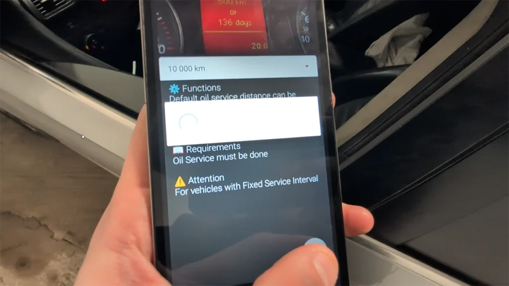 passat b6 oil reset service interval change