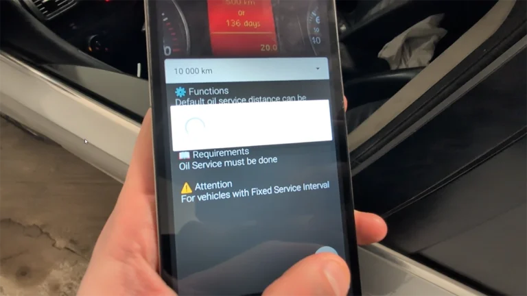 Oil service reset & interval change – Passat B6 2.0 TDI (2008)