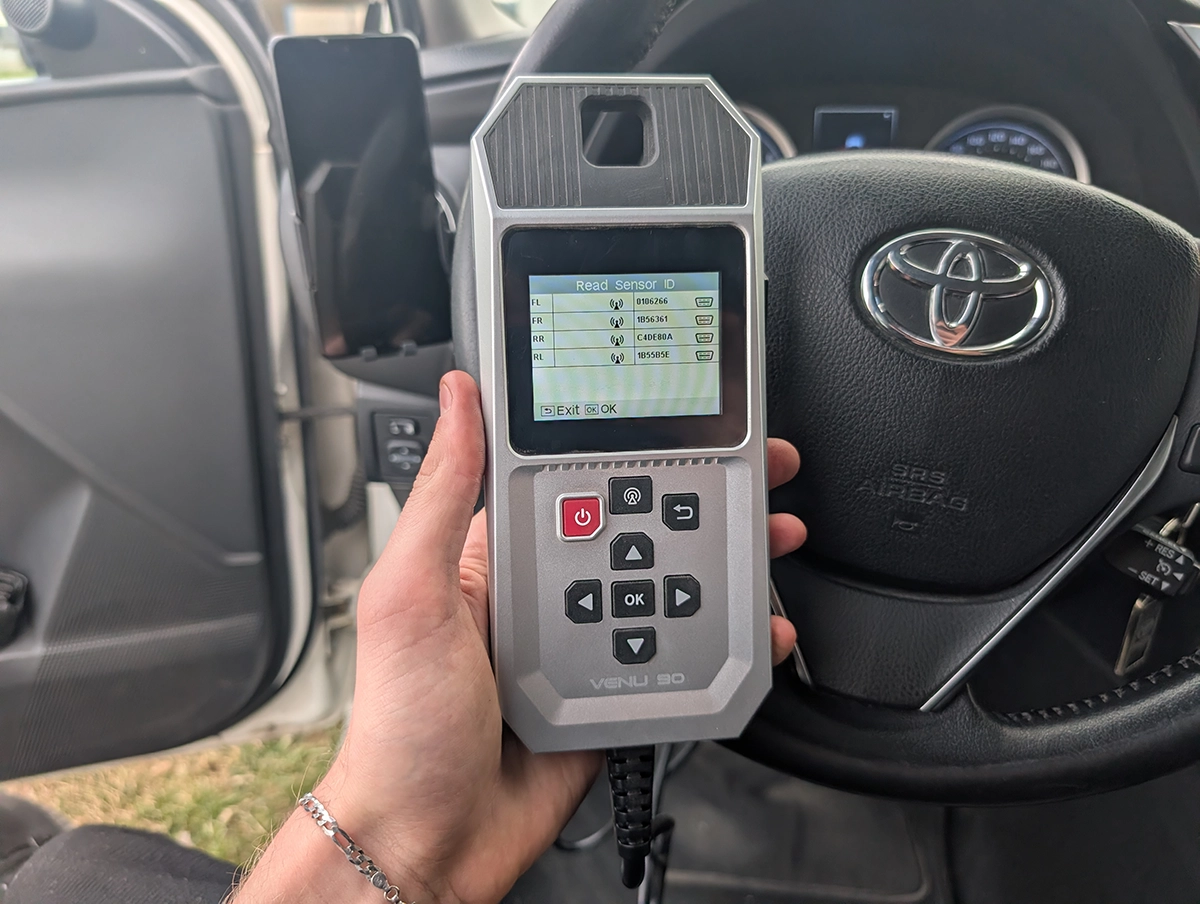 Venu 90 sensor OBD read