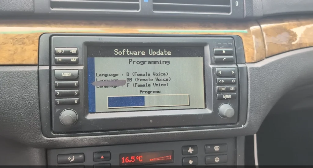 update running mk4 navi