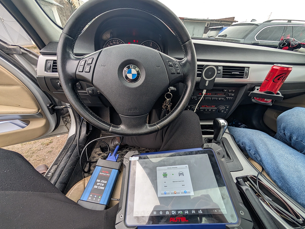 Autel IM608 PRO 2 Review: The Tool I Reach For When Everything Else Fails 23 Testing key programming in BMW E90