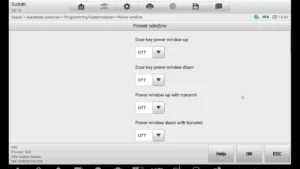 How to Enable Window Up/Down from the Key on Suzuki Swace (2026) 3 suzuki swace open close windows from key fob 2026