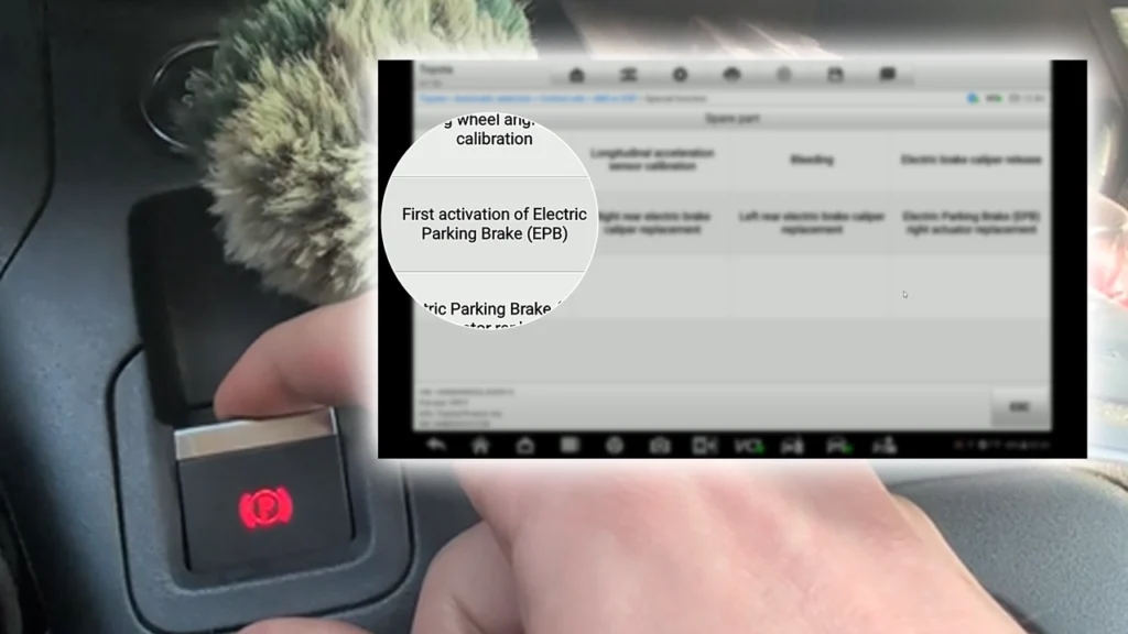 toyota proace epb reset