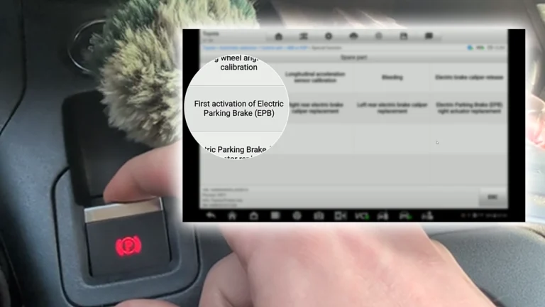 Toyota Proace City EPB Reset for Brake Pad Replacement (2020)
