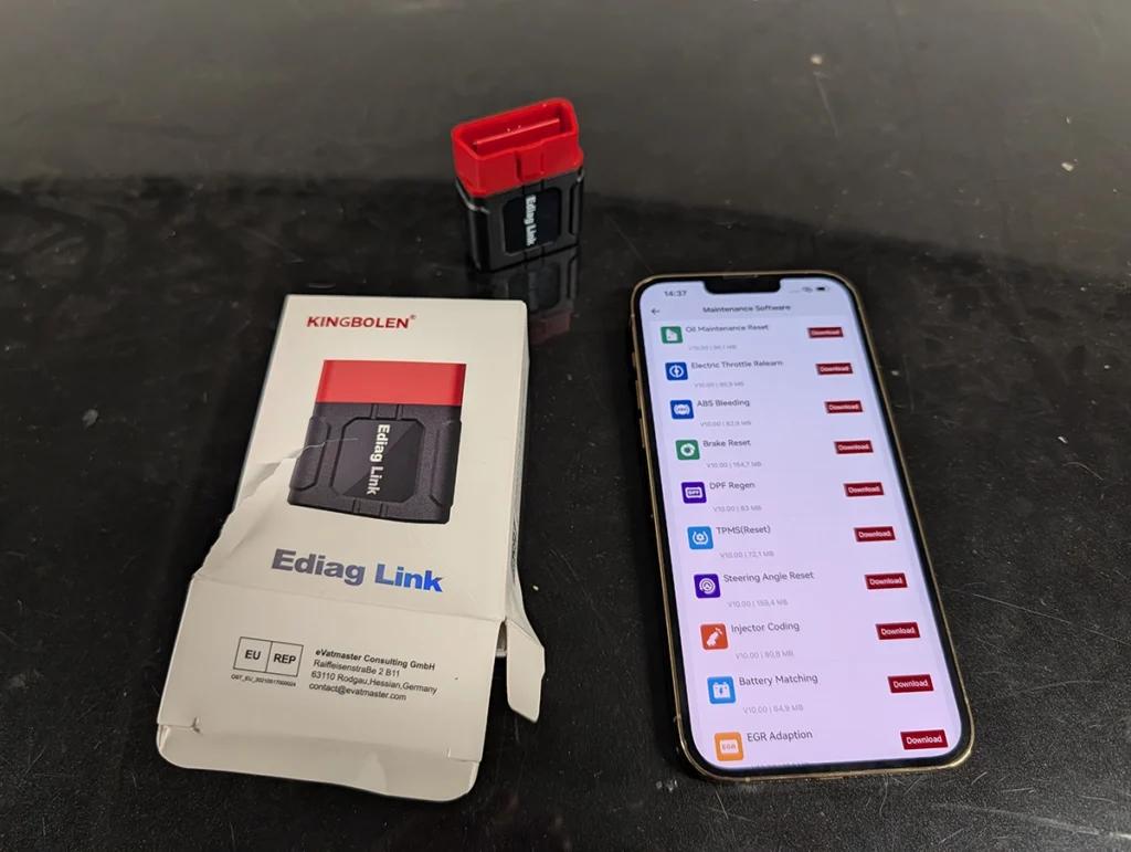 Kingbolen Ediag Link Review: The Cheapest Bidirectional Scanner, With One Catch 13 kingbolen eidag link scanner 4