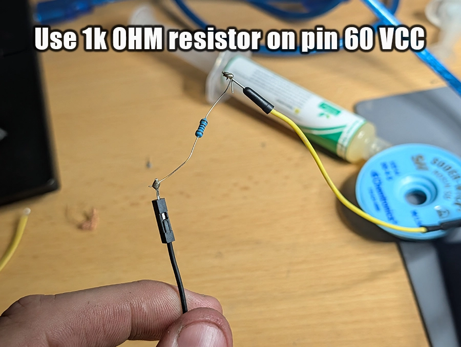 pin 60 resistor